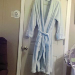 Berkshire Blanket Sherpa Trim ,Plush Robe with Pockets